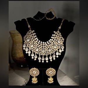 High Quality Kundan Necklace Set